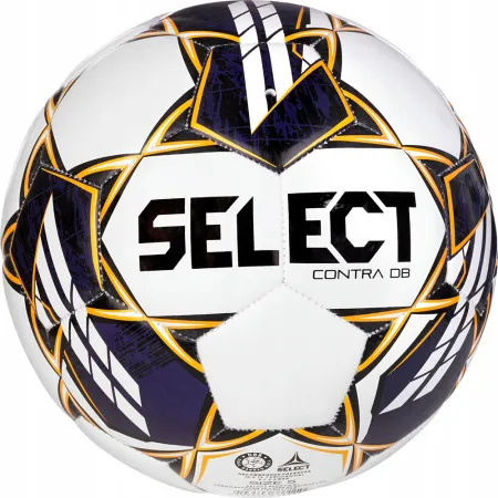 Мяч футб. SELECT Contra DB v23, 0855160600, р.5, FIFA Basic, 32 пан, ПУ, гибр.сш, бело-чер-желтый за 4&nbsp;175.20 ₽ купить в Самаре
