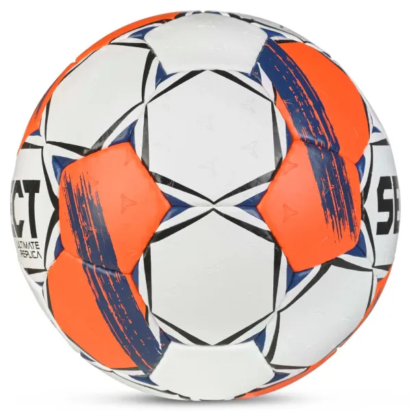 Мяч ганд. SELECT Ultimate Replica v25, 3572858745, р.3(Senior), ПУ,руч.сш, бел-оранж-т.син за 5&nbsp;373.70 ₽ в Самаре