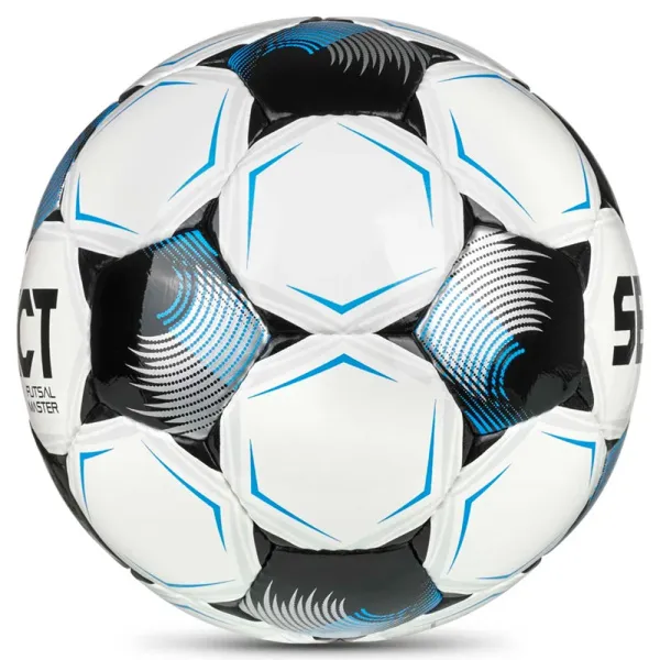Мяч футзал. SELECT Futsal Master V26, 1043471003, р.4, Basic,32п, гл.ПУ, руч.сш,бело-сине-черный за 7&nbsp;031.20 ₽ в Самаре