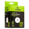 Мяч для наст. тенниса Stiga Cup ABS, 1110-2510-12, диам.40+мм, пластик, упак. 12 шт, белый за 1&nbsp;774.80 ₽ купить в Самаре