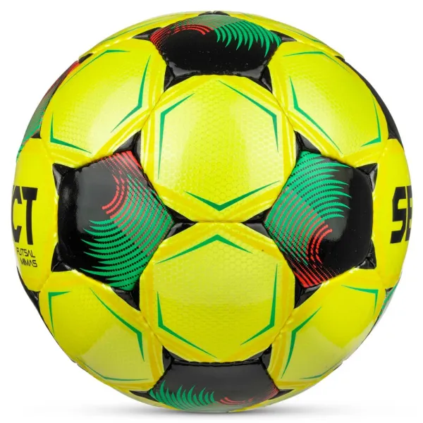 Мяч футзал. SELECT Futsal Mimas V26, 1053471007, р.4,FIFA Basic, 32п, ПУ, руч.сш, желто-зелено-черн. за 6&nbsp;113.20 ₽ в Самаре