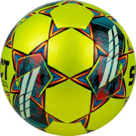 Мяч футзал. SELECT Futsal Mimas, 1053460550, р.4,FIFA Basic, 32 пан, гл.ПУ, руч.сш, жел-сине-красный за 6&nbsp;303.60 ₽ купить в Самаре
