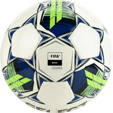 Мяч футзал. SELECT Futsal Master Shiny V22, 1043460004, р.4, Basic,32п, гл.ПУ, руч.сш,бел-син-зел за 7&nbsp;539.50 ₽ купить в Самаре