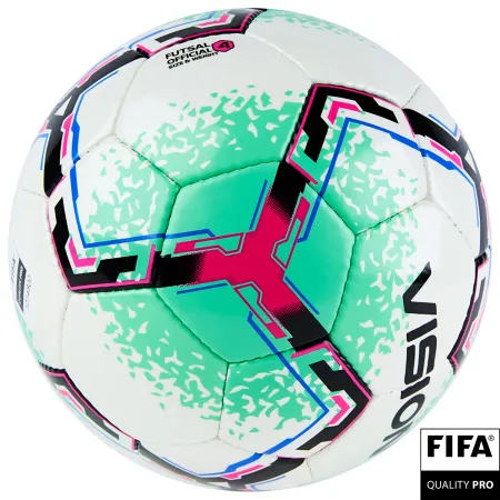 Мяч футзал. VISION SALA+, FIFA Quality Pro, FS324084 р.4, 32 п. PU, 4 подкл.сл, руч.сшив.,бело-зелен за 4&nbsp;943.60 ₽ купить в Самаре