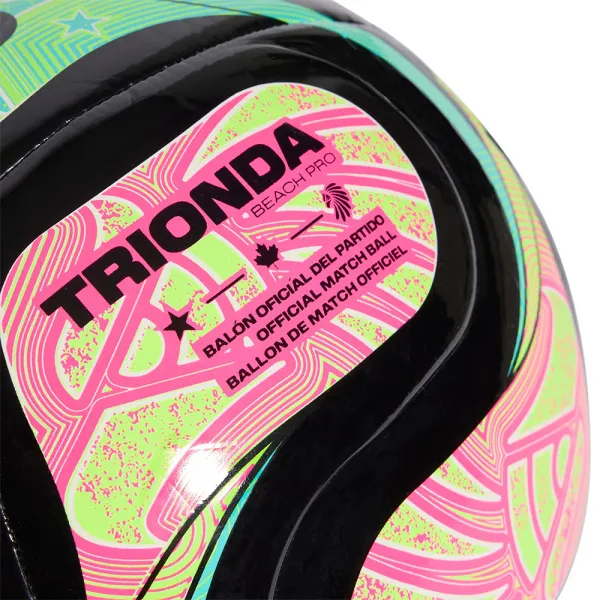 Мяч для пляж. футб. ADIDAS WC26 Trionda Pro Beach, JD8036, р.5, FIFA Pro, 4п, ТПУ, маш.сш, мультикол за 7&nbsp;573.50 ₽ в Самаре