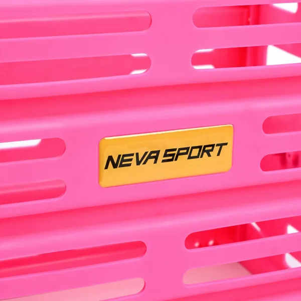 Корзина для теннисных мячей NEVA SPORT, UEA1_P, на 75 мячей, пластик, розовый за 5&nbsp;778.30 ₽ в Самаре