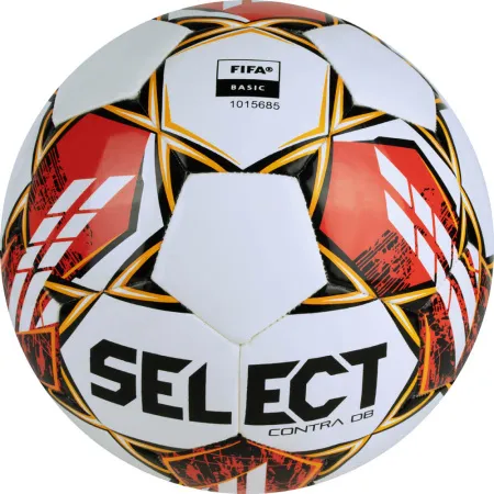 Мяч футб. SELECT Contra DB V23, 0854160300, р.4, FIFA Basic, 32 пан, ПУ, гибрид.сш, бел-чер-красн за 4&nbsp;455.70 ₽ купить в Самаре