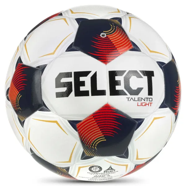 Мяч футб. SELECT Talento DB Light V26, 0775871014, р.5, 32п, ПУ, гибрид.сш, бело-т.сине-красный за 5&nbsp;713.70 ₽ в Самаре