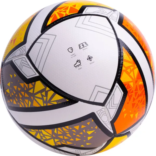 Мяч футб. TORRES Club, F323965, р.5, 10 пан., ПУ, гибрид. сшив, бел-оранж-желт за 2&nbsp;225.30 ₽ в Самаре