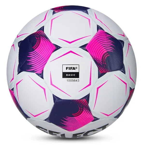 Мяч футб. SELECT Atlanta v26, 0575971011, р.5, FIFA Basic, облегч, 32п,ТПУ, гибрид.сш, бел-роз-черн. за 4&nbsp;712.40 ₽ в Самаре