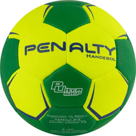 СЦ*Мяч ганд. PENALTY HANDEBOL SUECIA H2L ULTRA GRIP FEMININO, 5115615300-U,р.2,PU,руч.с,жел-зел за 3&nbsp;512.20 ₽ купить в Самаре