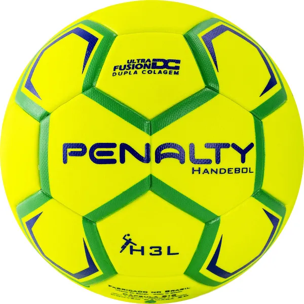 Мяч ганд. PENALTY HANDEBOL H3L ULTRA FUSION X, 5203632600-U, р.3, PU, термосшивка, жел за 3&nbsp;187.50 ₽ в Самаре