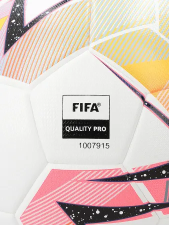 Мяч футзал PUMA Futsal 1, 08376301, р.4, FIFA Quality Pro, 32пан, ПУ, терм.сш, бело-розовый за 6&nbsp;502.50 ₽ купить в Самаре