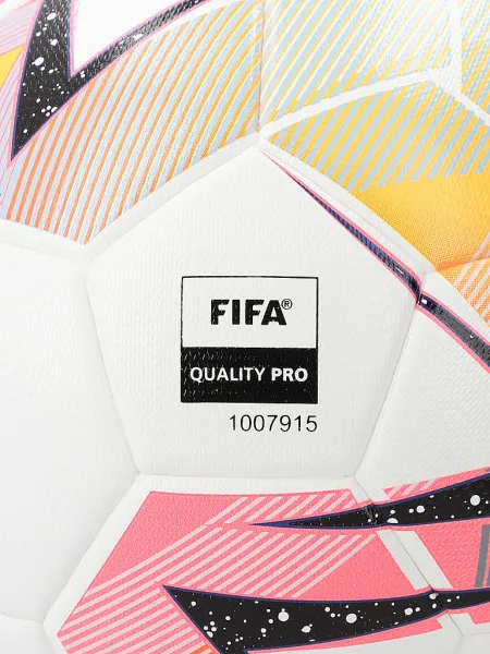 Мяч футзал PUMA Futsal 1, 08376301, р.4, FIFA Quality Pro, 32пан, ПУ, терм.сш, бело-розовый за 6&nbsp;502.50 ₽ в Самаре