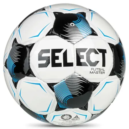 Мяч футзал. SELECT Futsal Master V26, 1043471003, р.4, Basic,32п, гл.ПУ, руч.сш,бело-сине-черный за 7&nbsp;031.20 ₽ купить в Самаре