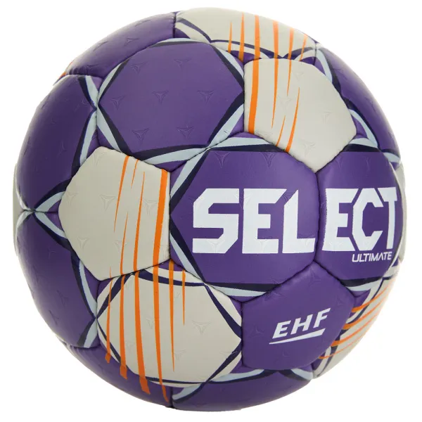 Мяч ганд. SELECT Ultimate Official EHF V24, 1612858999, Senior(р.3), EHF Appr, ПУ, руч.сш, фиол-сер за 15&nbsp;504 ₽ в Самаре