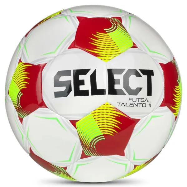 Мяч футзал. SELECT Futsal Talento 11 V26, 1061471014, р.3(Jr),  32п, ТПУ, маш.сш, бело-желто-красный за 4&nbsp;355.40 ₽ в Самаре