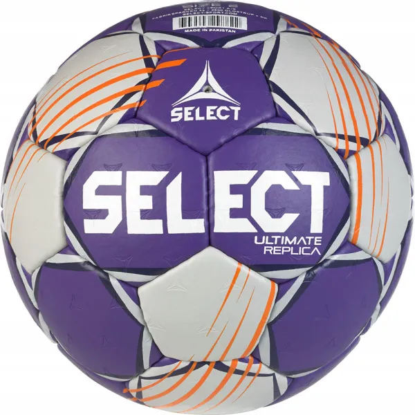 Мяч ганд. SELECT Ultimate Official EHF V24, 1612858999, Senior(р.3), EHF Appr, ПУ, руч.сш, фиол-сер за 15&nbsp;504 ₽ в Самаре