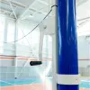 Волейбольные стойки универсальные со стаканами и механизмом натяжения троса ZAVODSPORTA за 41&nbsp;400 ₽ купить в Самаре